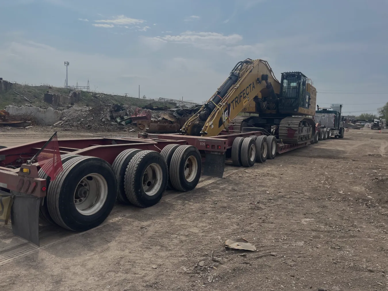 Hauling Heavy Equipment